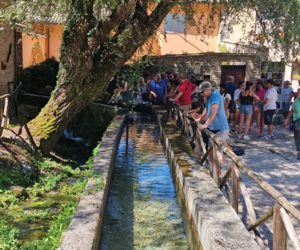 visiting Rasiglia a town in Umbria built on water
