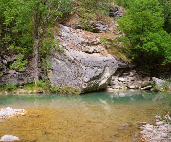 The Orta River trail